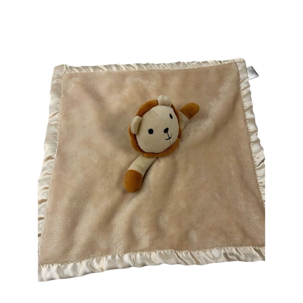Pro goleem baby blankie replacement‎ lion 16"x16" beige
